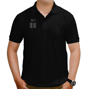 Kaos Polo DISTRO Collection G_BLACK FOREVER