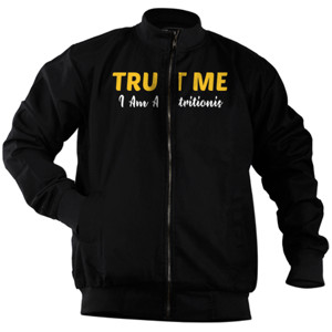 Jaket Bomber QUOTE |  TRUST ME I Am A Nutritionis WANITA 