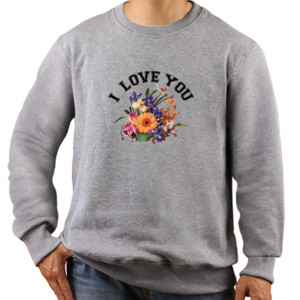 Jaket Sweater I love You