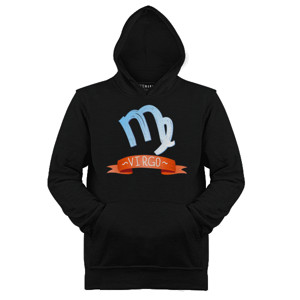 Jaket Hoodie Zodiak - Virgo Logo 2  