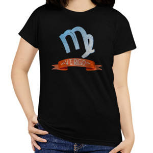 Kaos Zodiak - Virgo Logo 2