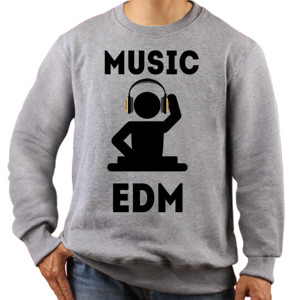 Jaket Sweater Custom Music EDM - Customic47