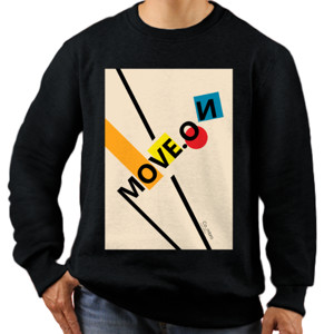 Jaket Sweater Kaos Wanita Move On by Co_mbro