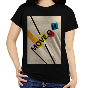 Kaos Kaos Wanita Move On by Co_mbro