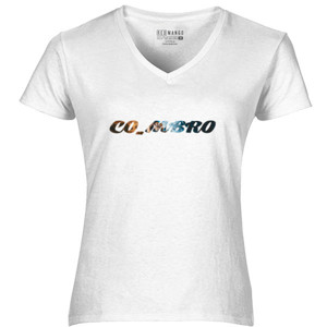 Kaos Kaos Pria Co_mbro V-Neck by Co_mbro