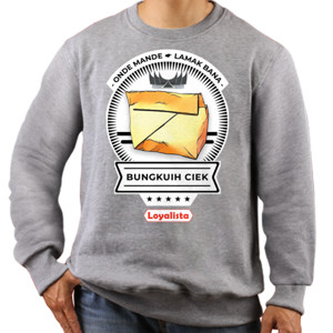 Jaket Sweater Bungkuih Ciek