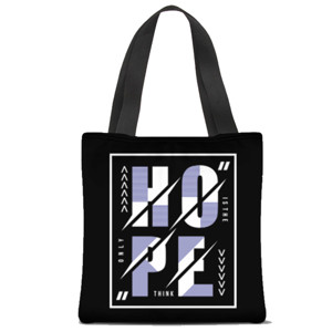 Tas Tote Fullprint HOPE