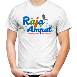 Kaos Raja Ampat - West Papua