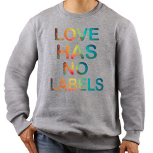 Jaket Sweater Love Has No Labels