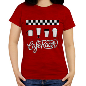 Kaos Kopi Balapan Cafe Racer