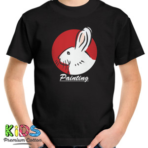 Kaos Distro Lukisan Kelinci