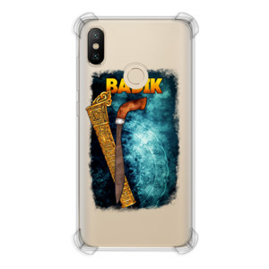 Casing HP Badik Blue Aura