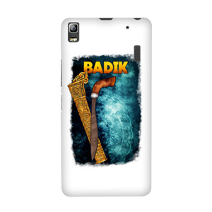 Badik Blue Aura Casing HP