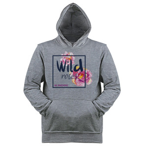 Jaket Hoodie Wild Roses 