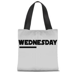 Tas Tote Fullprint Wednesday Bag