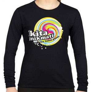 Kaos Kita Nikmati manisnya bulan puasa