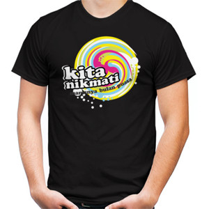 Kaos Kita Nikmati manisnya bulan puasa