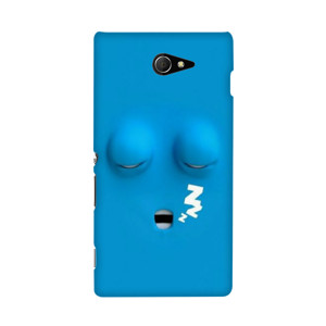 Vivo V9 / Y85 - Cartoon blue Casing HP