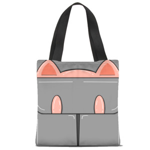 Tas Tote Fullprint Cute