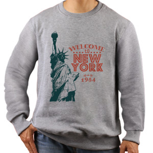 Jaket Sweater Kaos Welcome To New York (SBGD9)