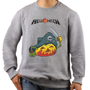 Jaket Sweater kaos rock band , kaos helloween , kaos metal , kao