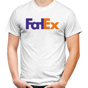 Kaos Kaos Parodi Logo FedEx - FatEx (SB8ER)