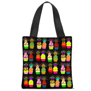 Tas Tote Fullprint Tas ondel2 aneka warna