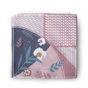 Sarung Bantal sarung bantal kotak s1 bunga