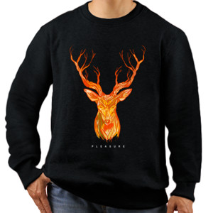 Jaket Sweater  Deer head
