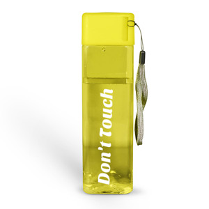 Botol Tumbler plastik murah cantik, bisa pesan tulisan 