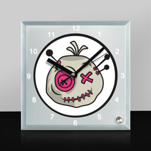 Jam Meja Jam Meja Cermin Persegi Voodoo Token