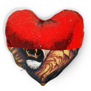 Bantal Ajaib Lion face - Singa alam liar 8