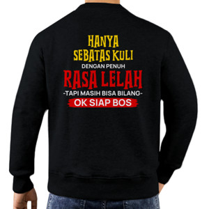 Jaket Sweater ok siap bos