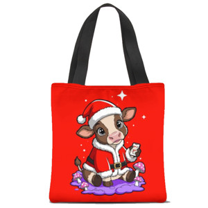 Tas Tote Fullprint Totebag Christmas Season