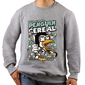 Jaket Sweater Penguin Cute