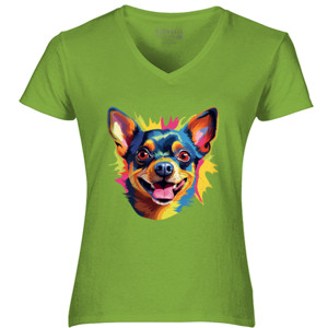 Kaos Kaos Gambar Anjing 047