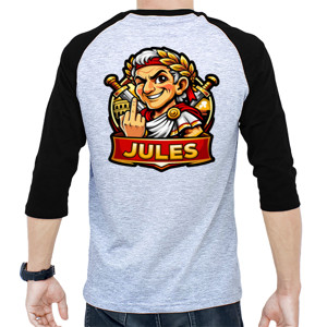 Kaos Raglan Jules Attitude
