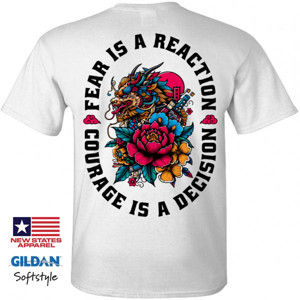 Kaos Reguler Dragon Courage