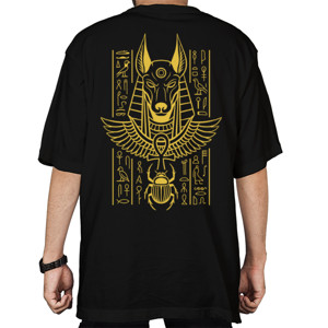 Kaos Oversize Clothudio - The Anubis Ressurection Mark (Black)