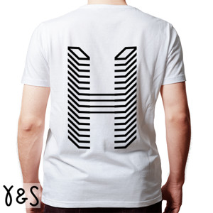 Kaos Logo H gamer (Front & Back)