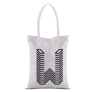 Tas Tote Logo huruf W gamer