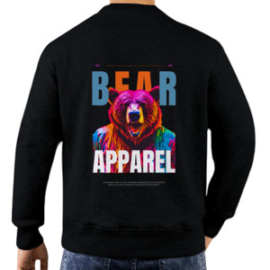 Jaket Sweater Bear Apparel