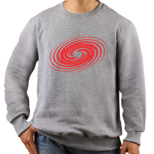 Jaket Sweater Distro Creative Red Swirl