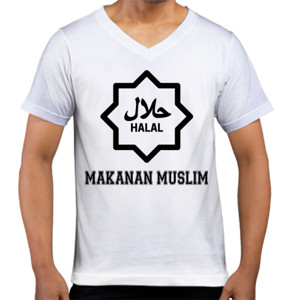 Kaos  MAKANAN MUSLIM