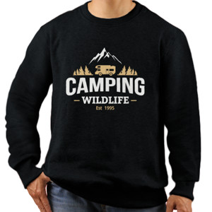 Jaket Sweater Distro Camping wildlife
