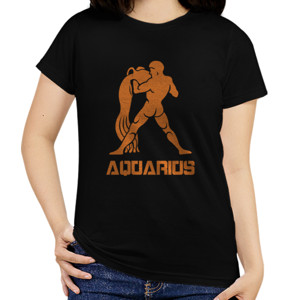 Kaos Distro Aquarius zodiak