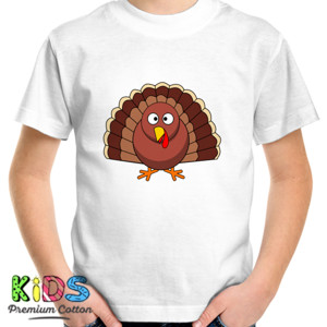 Kaos Kaos Anak Gambar Turkey Bird