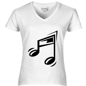 Kaos Distro Funny Music Note