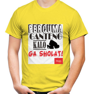 Kaos Dkhairs (ganteng percuma)