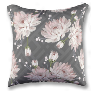 Bantal Floral Pattern